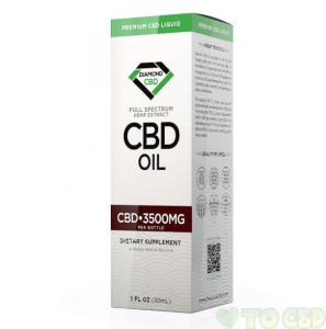 Unflavored Diamond CBD Oil - 3500mg