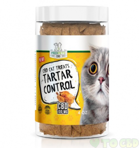 MediPets CBD Cat Treats - Cat Cafe´ Tartar Control - 100mg