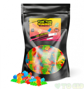 Yum Yum Gummies - CBD Full Spectrum Vegan Bears - Big Pouch