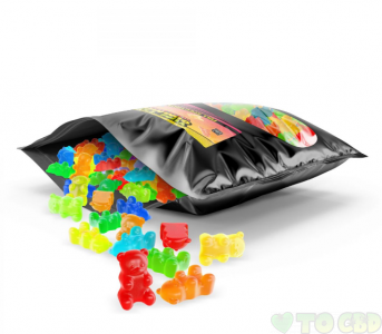 Yum Yum Gummies - CBD Full Spectrum Vegan Bears - Big Pouch