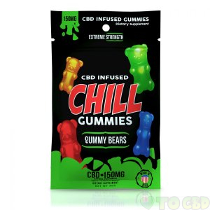 Chill Gummies - CBD Infused Gummy Bears - 150mg