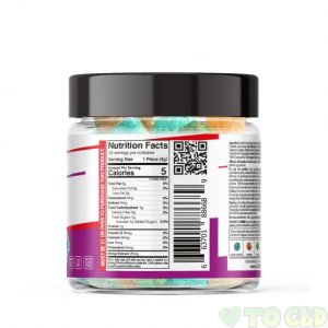 Chill Plus CBD & Delta-8 Extreme Fruity Mix Gummies - 1250X