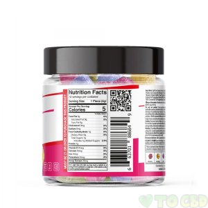 Chill Plus CBD & Delta-8 Extreme Gummies Paradise Mix - 1250X