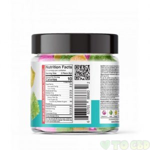 Chill Plus Delta-8 Force Squares Gummies Island Mix - 1000X