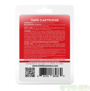 Chill Plus Delta-8 Vape Cartridge - Apple Fritter - 900mg (1ml)