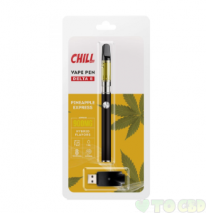 Chill Plus CBD Delta-8 - Disposable Vaping Pen - Pineapple Express - 900mg (1ml)