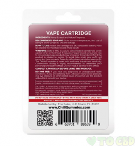 Chill Plus Delta-8 Vape Cartridge - Guava - 900mg (1ml)