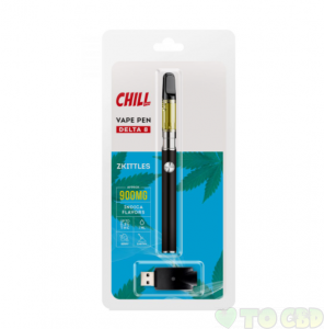 Chill Plus CBD Delta-8 - Disposable Vaping Pen - Zkittles - 900mg (1ml)
