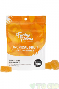 Tropical Fruit Gummies 50mg/pack