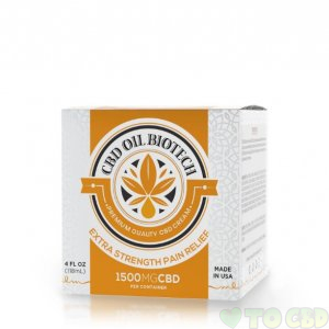 CBD Oil Biotech Pain Relief Cream - 1500mg