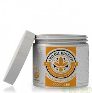 CBD Oil Biotech Pain Relief Cream - 1500mg