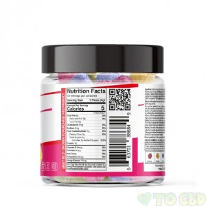 Chill Plus CBD & Delta-8 Extreme Gummies Paradise Mix - 1250X