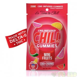 Chill Plus Gummies - CBD Infused Gummies- 200mg