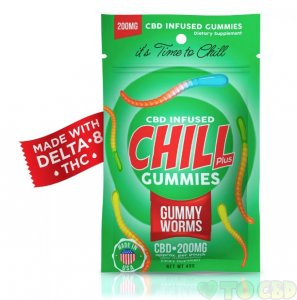 Chill Plus Gummies - CBD Infused Gummies- 200mg