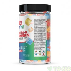 Chill Plus Extreme Delta-8 Gummies Party Mix - 5000X