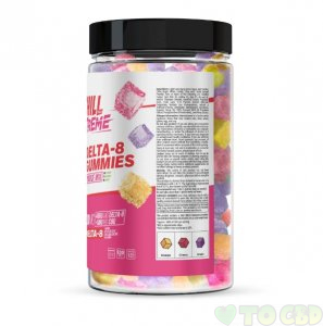 Chill Plus Extreme Delta-8 Gummies Paradise Mix - 5000X