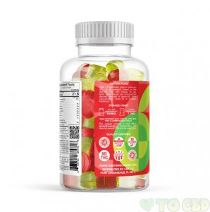 Yum Yum Gummies 500mg - CBD Isolate Apple Cider Vinegar