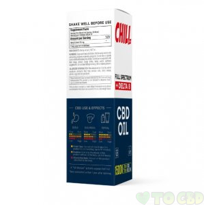 Chill Plus Full Spectrum Delta-8 CBD Oil - 1500X