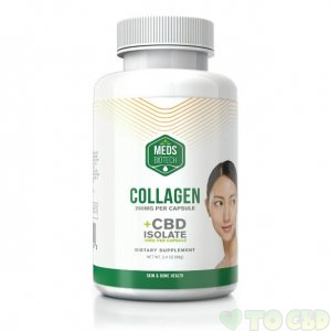 Meds Biotech CBD Collagen Capsules - 500mg