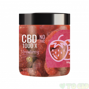 R.A. Royal Fruits – 1000x CBD Strawberry