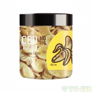R.A. Royal Fruits – 1000x CBD Banana Chips