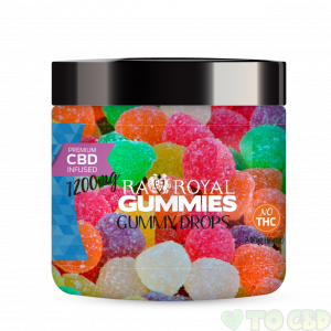 R.A. Royal Gummies – 1200MG CBD Infused Gum Drops