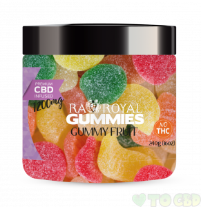 R.A. Royal Gummies – 1200MG CBD Infused Gummy Fruit