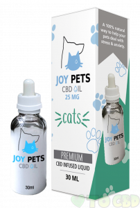 Joy Pets CBD Oil for Cats 25MG