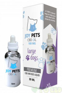 Joy Pets CBD Oil for Large Dogs 100MG