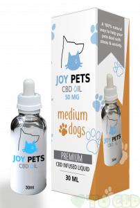 Joy Pets CBD Oil for Medium Dogs 50MG