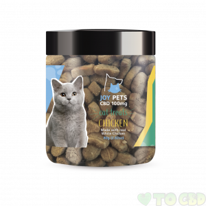 JoyPets CBD – Cat Treats – White Meat Chicken