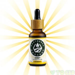 CBD2 w/ Vitamin D – Full Spectrum Oil 1000mg