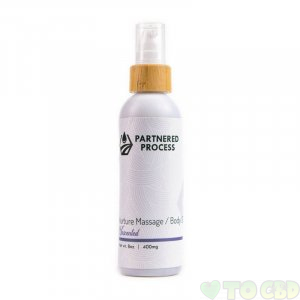 Partners - Nurture Massage / Body Oil 400mg (Unscented)