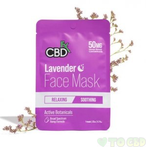 CBDFx CBD Lavender Night Time Face Mask