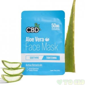 CBDFx CBD Aloe Vera Face Mask