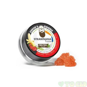 Steve's Goods Strawnana Fusion CBD Wax