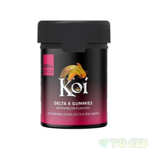 Koi CBD Watermelon Delta-8 Gummies