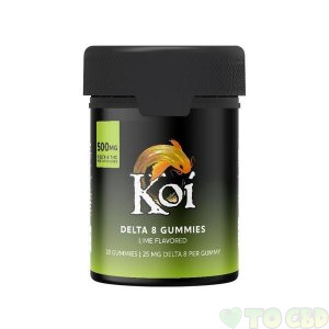 Koi CBD Lime Delta-8 Gummies