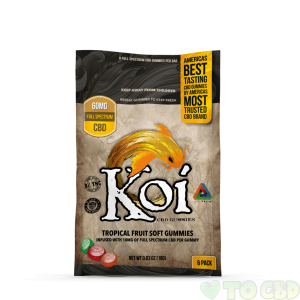 Koi CBD Tropical Gummies (6 Pack)