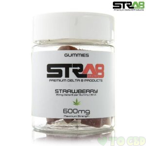 STRA8 Strawberry Delta-8 Gummies