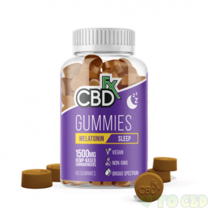 CBDFx CBD Melatonin Gummies - Juicy Lemon