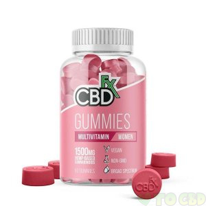 CBDFx Women's Multivitamin CBD Gummies