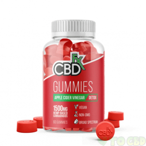 CBDFx CBD Gummies with Apple Cider Vinegar