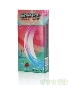 Snapz Strawberry Menthol CBD Hemp Smokez