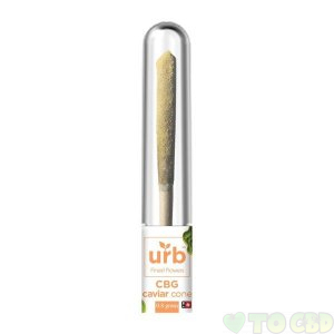 Urb White Whale CBG Caviar Cone (0.8 Gram)