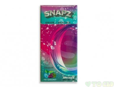Snapz Grape Menthol CBD Hemp Smokez