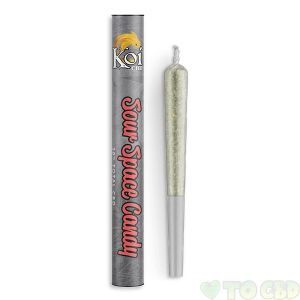Koi Sour Space Candy CBD Pre Roll (1 Gram)
