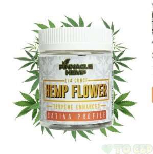Pinnacle Hemp Super Lemon Haze Terpene Enhanced CBD Flower - Sativa Enhanced