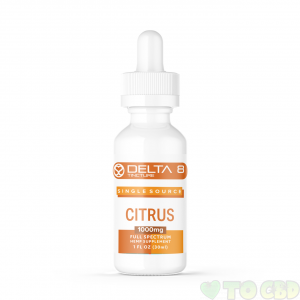 Tincture Delta 8 Citrus Flavor 1000mg