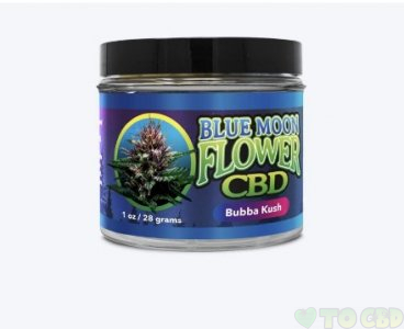 Blue Moon Hemp Bubba Kush CBD Flower